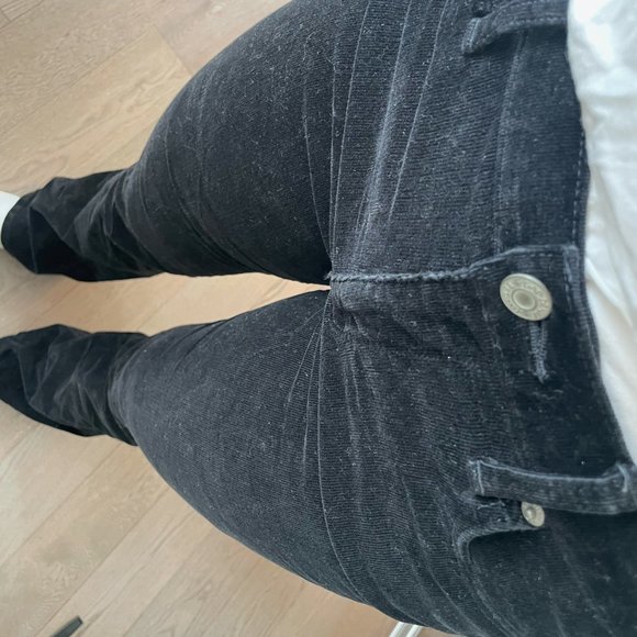 GAP Black Corduroy Bootcut Pants - Picture 3 of 5